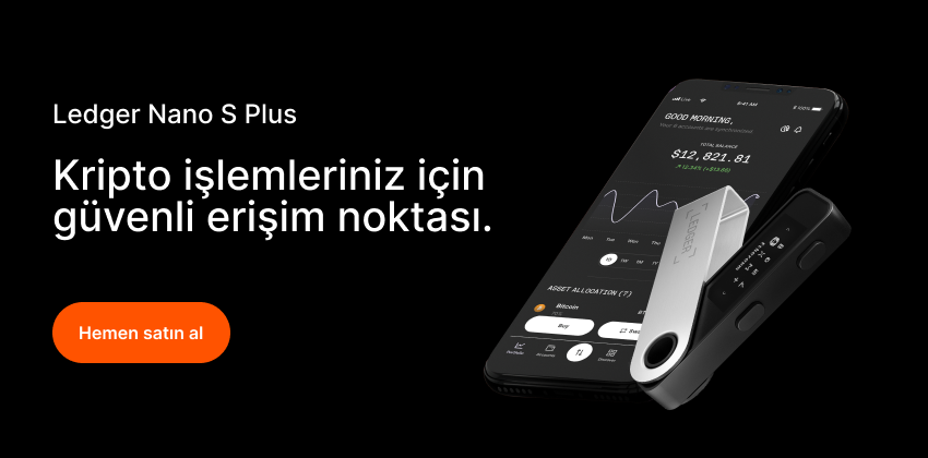Ledger Nano S Plus — Bitcoin'ini güvene al